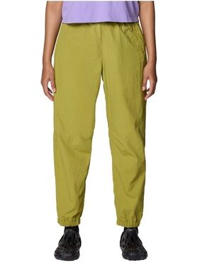 Mountain Hardwear Women’s Chartreuse Elastic-Waist Stryder Jogger Pants